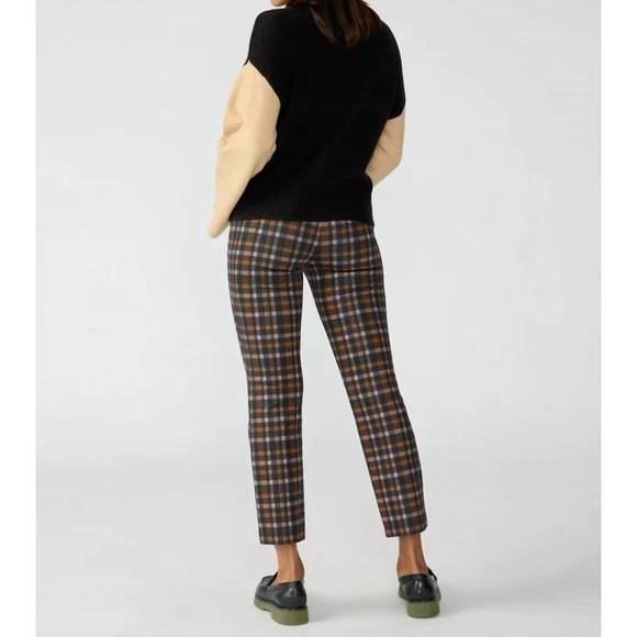 NEW SANCTUARY carnaby kick crop semi high rise legging in cottage check - Picture 3 of 3